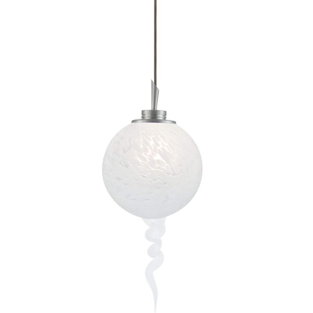 Jesco Lighting QAP221-WH-SN Quick Adapt Low Voltage Pendant- White