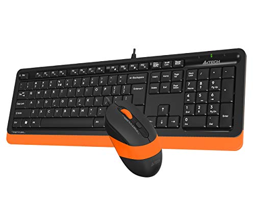 Teclado USB turco multimedia negro y ratón óptico 1600 DPI 3