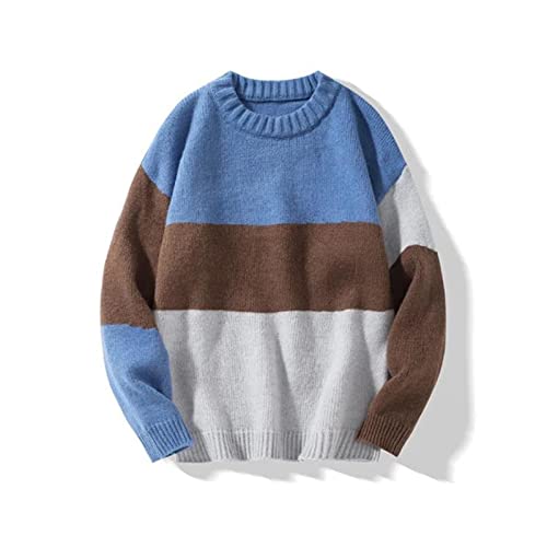 camisolas de pulôver masculinas Outono Camisola de inverno homens 2021 coreano moda pulôver cor reta