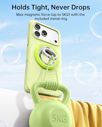 Image of SYNCWIRE Magnetic Phone Ring Holder, for MagSafe Phone Grip Stand Kickstand