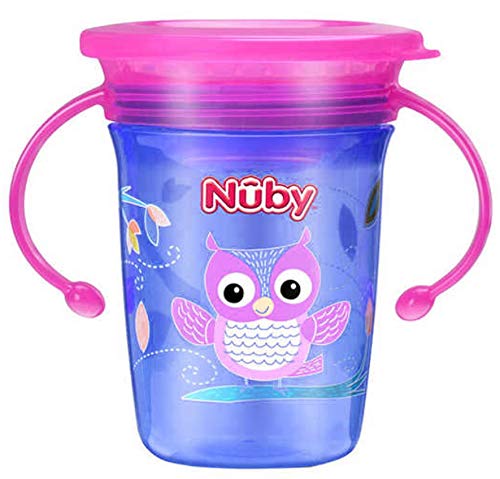Copo com Alça 360 Graus, Nûby, Lilás