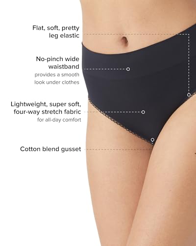 Image of Wacoal Feeling Flexible Seamless Hi Cut Panty