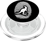 Photo Gallery impronta digitale canguro - vintage cute kangaroo lover popsockets popgrip per magsafe Photo Gallery impronta digitale canguro - vintage cute kangaroo lover popsockets popgrip per magsafe