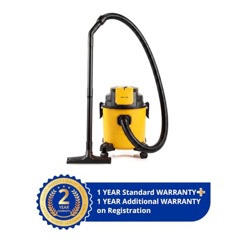 Image of IBELL AEROVAC150 Wet & Dry Vacuum Cleaner 1200W, 18kPa Powerful Suction, 15L Large Capacity, 4-in-1 Vacuum with Blower Function, Reusable Washable Filters (Yellow)