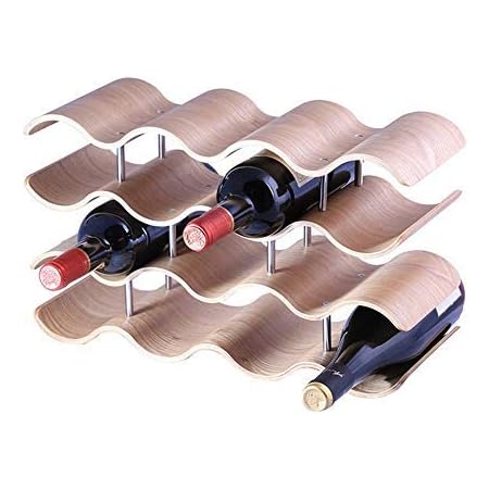 Amazon ワインラック ワイン棚 天然木製 高級感 ワインスタンド ワイン収納 横置き 保存 スタンド インテリア ディスプレイ 業務用 家飾り オシャレ 選べるサイズ 四段階 ワインラック ホルダー オンライン通販
