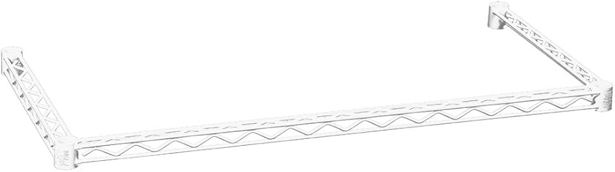 Amazon｜ホームエレクター 三方クロスバー ホワイト D600mm×W900mm