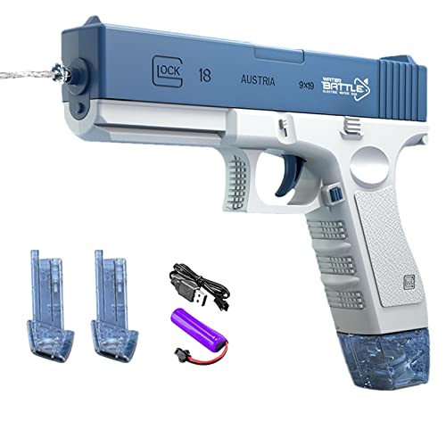 Cjupzi Pistolas de água elétricas para crianças,pistolas elétricas automáticas de armazenamento de á