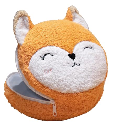 Surakey Kids Travel Pillow - 2-in-1 Deformable Kids Pillow for Traveling, 7.5