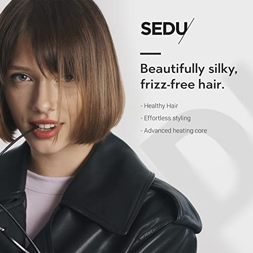 Amazon.com: Sedu Pro - Plancha plana de 1.0 in con tecnología StyleShield  para uso profesional en salón y hogar, pantalla digital de temperatura,  núcleo de calefacción de titanio, color negro : Belleza