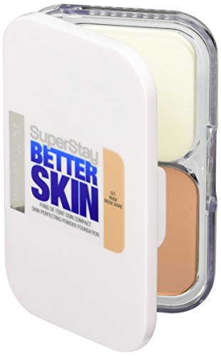 Maybelline Superstay Better Skin Powder Compact Foundation 9g - 021 Nude
