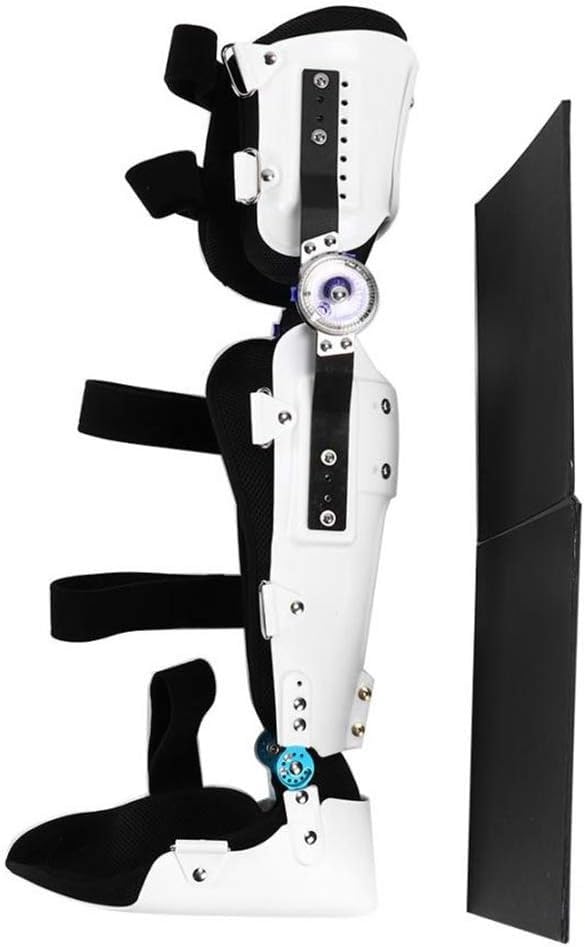 Rodillera inmovilizador ajustable con bisagra para dolor y soporte miniatura 7