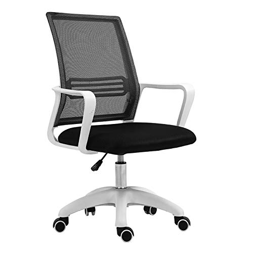JDkilp Chaise De Bureau, Chaise De Bureau Ergonomique en Maille, Chaise De Bureau Réglable pour La Maison avec Pivot Et Roues Cover