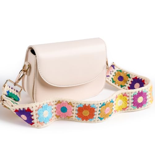 Image of chushui Knit Purse Strap,Replacement Crossbody Wide Adjustable Shoulder Strap for Bag Handbag