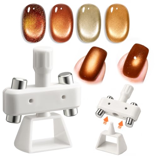 modelones Cat Eye Magnet for Glass Bead Fall Brown Cat Eye Gel Polish