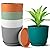 Ferlypote Plant Pots 8 Inch Set of 2