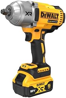 DEWALT DCF900P2T-GB 18V XR Brushless 1/2" High Torque Impact Wrench Hog Ring 1396Nm with 2 x 5Ah Batteries in TSTAK