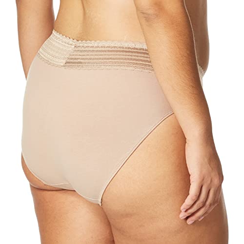 Image of Warner's womens No Pinching No Problems Dig-free Comfort Waist With Lace Cotton Hi-cut Rt2091p