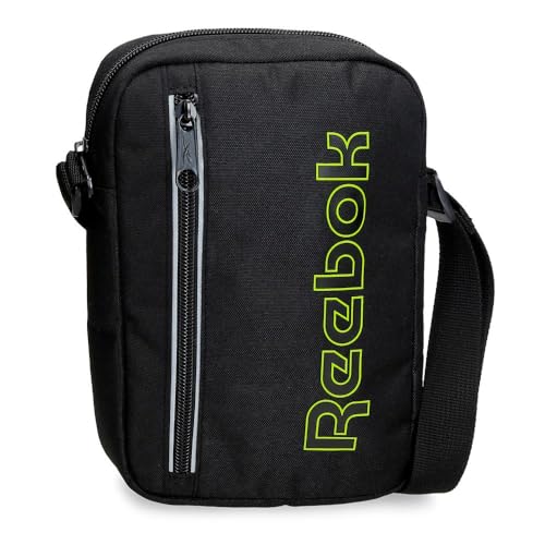 Reebok Adisson Bandolera Negro 15x21x5 cms Poliéster