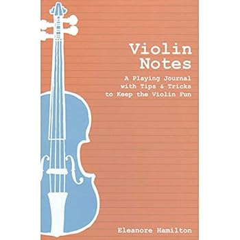 Hardcover Violin Notes Book