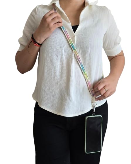 Adjustable Mobile Phone Lanyard Strap for Women | Hands-Free Crossbody Neck Hanging Phone Holder Rope for Daily Use, Travel, Office & Outdoor Activities-image-37