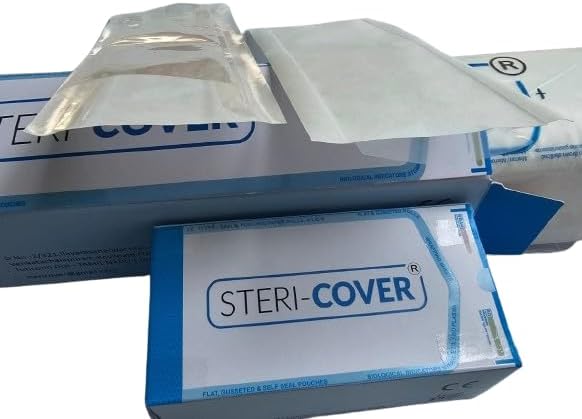 STERI-COVER Sterile Gazzetted Pouch-250x250 mm,(Pack of 200)