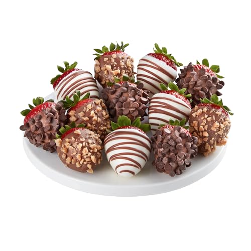 Shari’s Berries Gourmet Dipped Fancy Strawberries | Chocolate Covered Strawberry