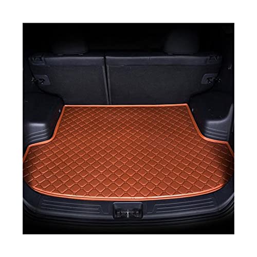 Tapis de sol en cuir pour Skoda Superb 2009-2013 revêtement de coffre arrière élégant