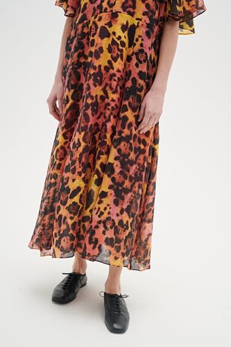 Robe maxi décontractée à col rond idéale pour vos sorties estivales - 5