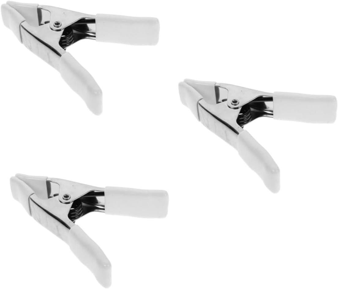 12pcs Heavy Duty Spring Clamps for Backdrop and Woodworking and Clips for Photography Backgrounds for Crafts and Fittings