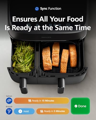 Air Fryer 3000 Series Dual Basket, 9L (3L + 6L) - Image 5