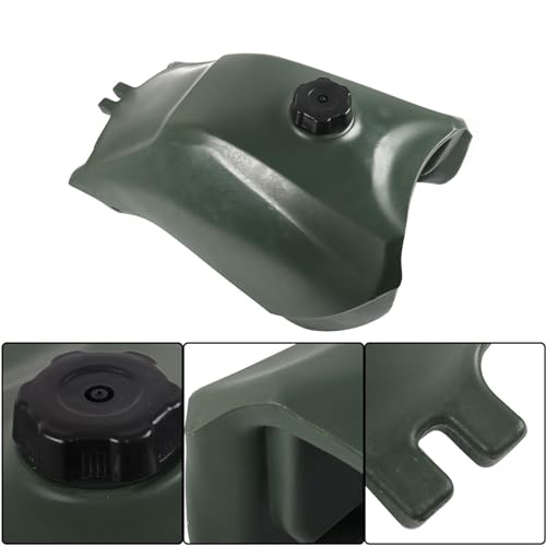 labwork Plastic Fuel Tank Replacement for Honda FourTrax 300 TRX300 1993-2000 with Petcock Green - Thumbnail 4
