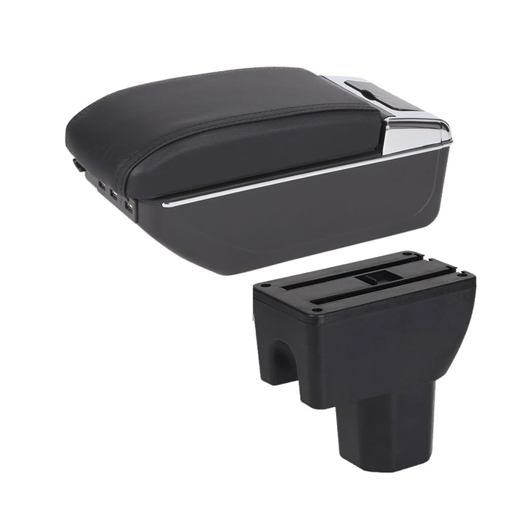 Aierdeyp B2 Black Line 7Usb Car Armrest Box For Suzuki For Ignis Car Armrest Box