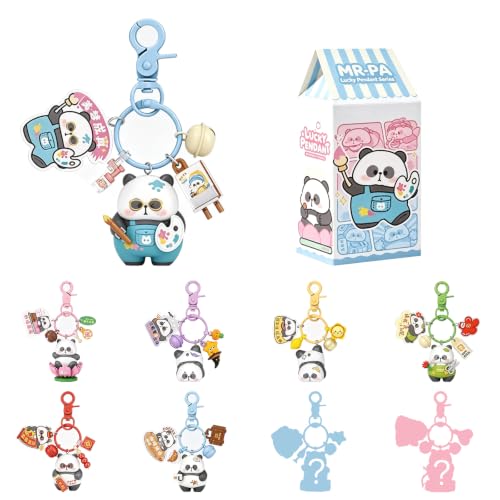 JOCHIWANTOYS MR.PA Lucky Pendant Series Assembly Toy Blind Box Keychain