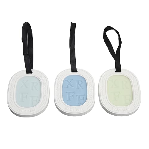Tabletas de Cera de Aromaterapia, Tabletas Refrescantes de Aromaterapia para Guardarropa, 3 Piezas de Larga Duración para Dormitorio