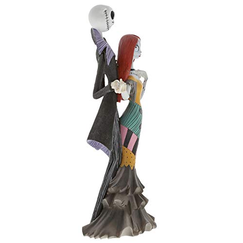 Enesco Disney Showcase Couture De Force Nightmare Before Christmas Jack And Sally Deluxe Figurine, 8.74 Inch, Multicolor #TOP2