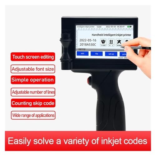 Imprimante jet d'encre portable contre les erreurs de numéro de lot - 4