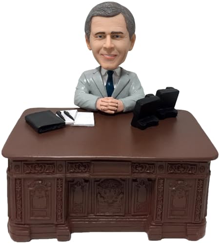 George W. Bush President Resolute Desk Bobblehead