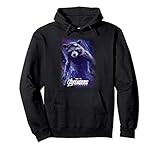 Marvel Avengers Endgame Rocket Raccoon Galactic Space Poster Pullover Hoodie