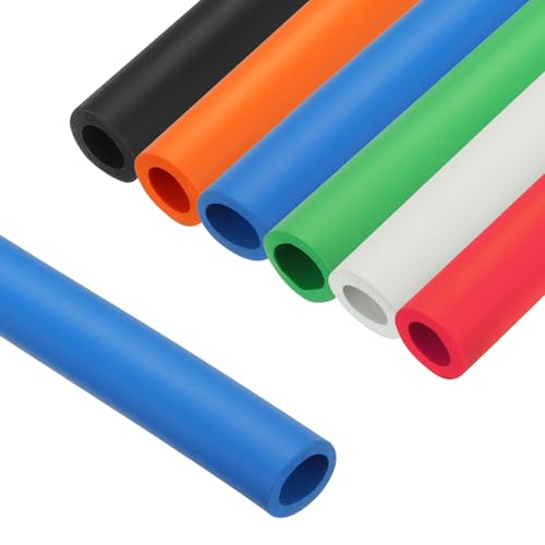 1.0M Isolamento del Tubo Antiscivolo, Tubi in Schiuma Isolante, Guaina di Isolamento, ID 18/22/25/28/32.0mm Coperture Gommapiuma per Utensile Strumenti Maniglia Supporto(Blu,22.0mm x 5.0mm x 1m)