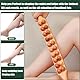 SENIURIS Gua Sha Holztherapiewerkzeug, Myofasziale Freigabe Werkzeug Cellulite Massagegerät, Selbstkörperformendes Massagewerkzeug (31 Perlen)