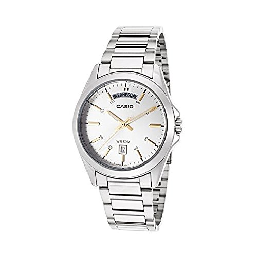 [�J�V�I]Casio Classic Silver Watch MTP1370D-7A2 �r���v [���s�A���i]