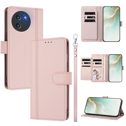 �X�}�z�P�[�X �Ή��@�� for Doogee Note 59 / Note 59 Pro �X�}�z�P�[�X�y�E�H���b�g�f�U�C�� �f���A���J�[�h�X���b�g �L���b�V�� �t���b�v���X�^���h �����h�~�zPink