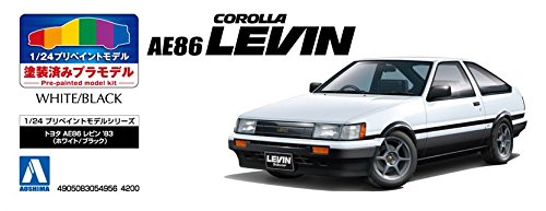 青島文化教材社 1/24 プリペイントモデルシリーズ SP トヨタ AE86 レビン 1984 レッド/ブラック 塗装済みプラモデル z2zed1b Amazon | 青島文化教材社 1/24 プリペイントモデルシリーズ SP