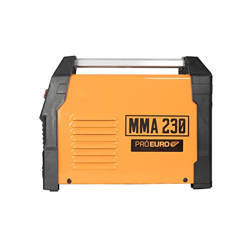 Máquina de Solda Inversora MMA 230 Pró Euro + Máscara de Solda de Alta Qualidade 8K
