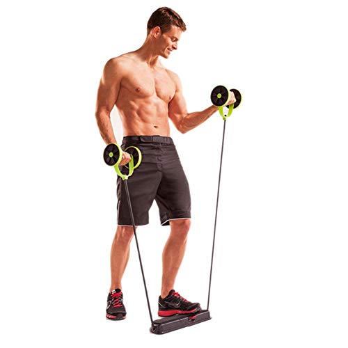 Dream-cool Addestratore di rulli addominali Addestratore di addominali Resistenza Esercizio Palestra per muscoli del corpo addominale Palestra per fitness total-body well-liked improved