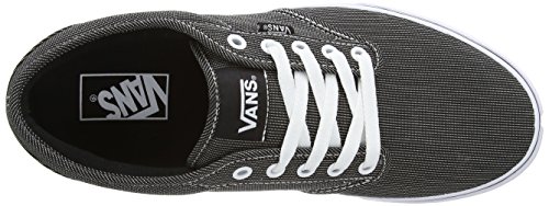 Image of Vans Men's Low-Top Trainers Skateboarding Shoes, Grey Textile Mix, US 7.5