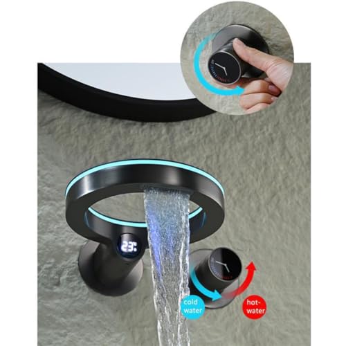 Robinet de lavabo à affichage thermique pour éviter les brûlures sous la douche ou au bain - 6