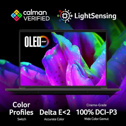 Image of acer Swift X 14 Laptop | 14.5 inch OLED 2880 x 1800 120Hz Calman Verified | Unlock AI Experiences | Intel Core Ultra 7 Processor 155H | NVIDIA GeForce RTX 4060 | 16GB LPDDR5X | 1TB SSD | SFX14-72G-77NJ