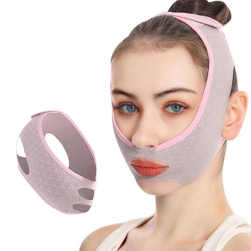V Face Lifting -Gürtel - Face Shaper Lifting Bands, Double Chin Reducer Shaper | Schlankierender -Heriemen, Facelift Brace für Hals und, Verstellbare Gesicht Schlankere Schlinge für Nacken