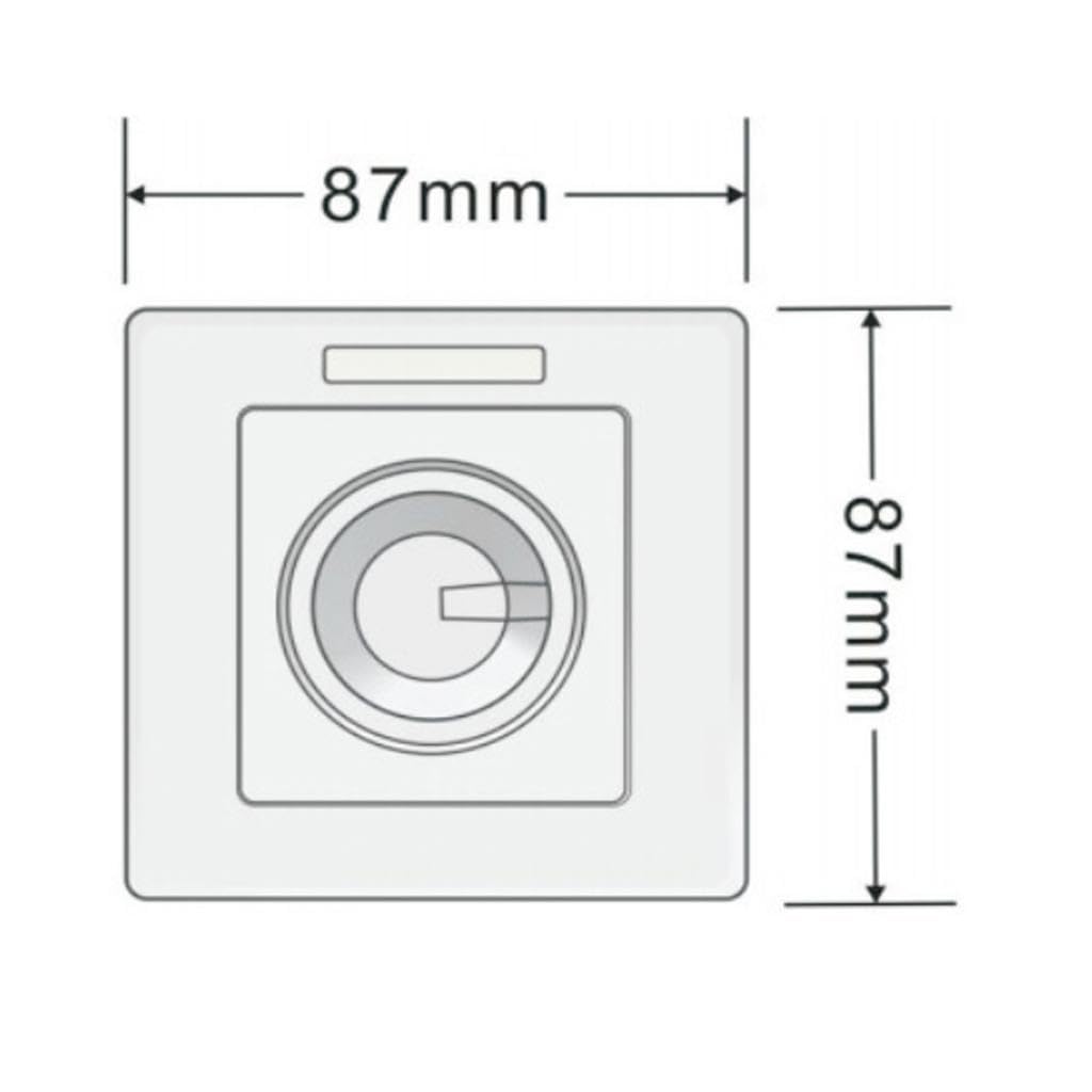 150W Rotary LED Dimmer Dimmable Switch with IR Remoter for Power Supply